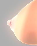 正式名称：ホワイトピンク マンガ乳首(突起)。一般的なサイズを持つ、すこしリアルな乳首(敏感)。ある意味、使いどころが限られます。